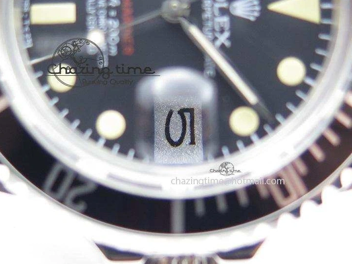 MiroTime 0402 SoftTouch Vintage 1680 JKF Best Edition Red Submariner On Bracelet A 3982